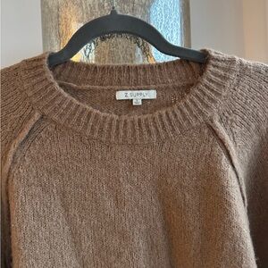 Z Supply Women's Camel Sweater